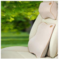 Ergonomic Memory Foam Seat Cushion for Car  Comfortable Padded Back Support for Any Seat